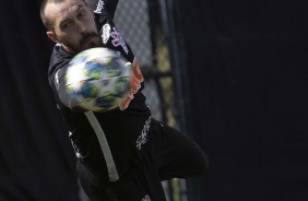 Walter no treino desta sexta-feira em solo americano