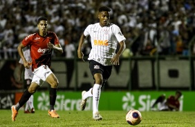 Cauê durante vitória sobre o Athletico-PR, pela Copinha 2020