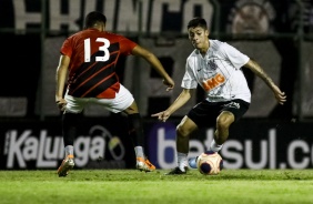 Gabriel Pereira durante vitória sobre o Athletico-PR, pela Copinha 2020