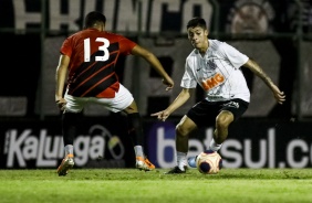 Gabriel Pereira durante vitria sobre o Athletico-PR, pela Copinha 2020