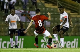 Xavier durante vitória sobre o Athletico-PR, pela Copinha 2020