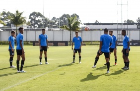 Jogadores do Sub-20 focam no treino para semifinal da Copinha