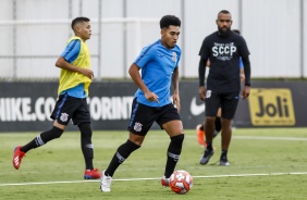 Du no treino do Sub-20 para semifinal da Copinha contra o Inter