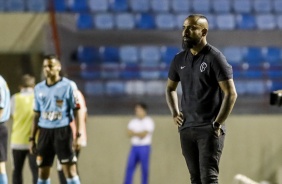 Treinador Coelho na derrota para o Internacional, pela semifinal da Copinha 2020