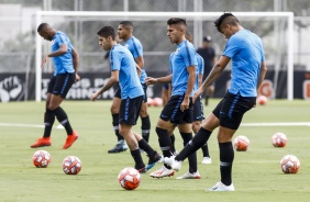 Treino do Sub-20 para semifinal da Copinha contra o Inter