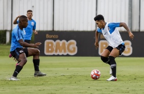 Xavier e Du no treino do Sub-20 para semifinal da Copinha contra o Inter