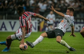 Ramiro durante a partida contra o Botafogo-SP