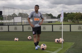 Madson no treino deste sbado no CT Joaquim Grava