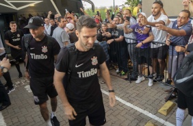Boselli, Luan e Piton na chegada do time em So Jos do Rio Preto