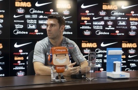 Boselli deu entrevista coletiva antes do treino do Corinthians