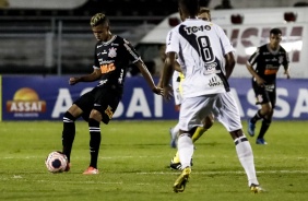 Victor Cantillo em ao pelo Corinthians na partida contra a Ponte Preta