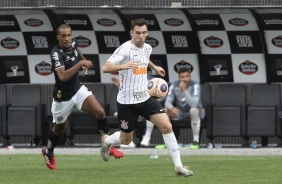 Boselli no clssico contra o Santos, na Arena Corinthians