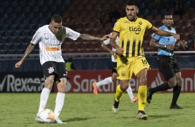 Luan em ação contra o Guaraní-PAR