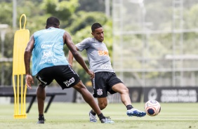 Madson durante treino do Corinthians na manh desta quinta-feira