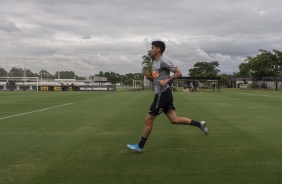 Araos durante o treino da manh desta sexta-feira