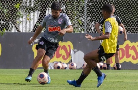 Bruno Mndez durante o treino da tarde desta sexta-feira