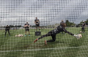 Guilherme durante o treino da manh desta sexta-feira