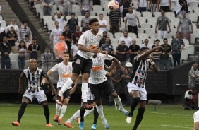 Gustavo e Lucas Piton na derrota do Corinthians para a Inter de Limeira