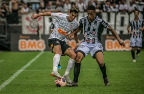 Vital durante o primeiro tempo do jogo contra a Inter de Limeira