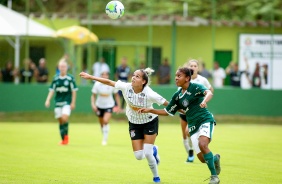 Gabi Portilho durante o jogo contra o Palmeiras