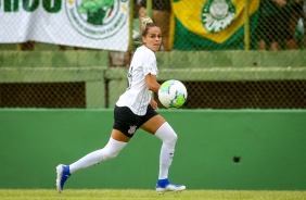 Gabi Portilho em ação no jogo contra o Palmeiras