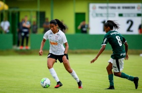 Vic Albuquerque durante o jogo contra o Palmeiras