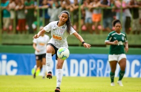 Vic Albuquerque em ação contra o Palmeiras