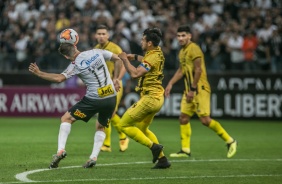 Mauro Boselli durante a partida contra o Guaraní