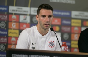 Boselli durante coletiva após o jogo desta quarta