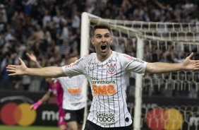 Boselli marcou o segundo gol do Corinthians no jogo contra o Guaraní