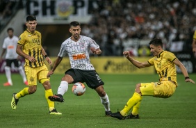Camacho durante a partida contra o Guaraní