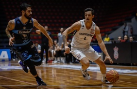 Fischer durante o jogo contra o Rio Claro