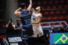 Pecos durante o jogo contra o Rio Claro