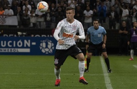 Piton durante jogo contra o Guaraní