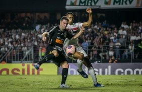 Mauro Boselli durante o clssico contra o So Paulo no Morumbi