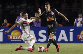 Lucas Piton durante o jogo contra o So Paulo