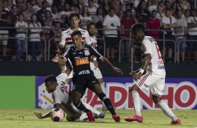 Pedrinho durante o jogo contra o So Paulo