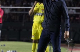 Tiago Nunes durante o jogo contra o São Paulo