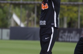 Técnico Tiago Nunes no CT Joaquim Grava nesta terça-feira