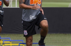 Camacho durante treino desta quarta-feira