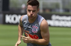 Ramiro no CT Joaquim Grava em treino desta quarta-feira