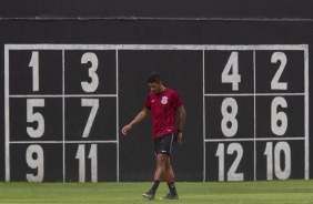 Paulinho marcou presena no CT Joaquim Grava mais um dia