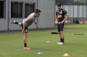 Ramiro durante o treino da manh desta quinta-feira