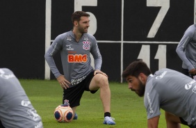 Boselli durante o treino da manhã desta sexta-feira