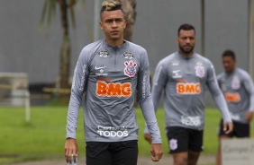 Cantillo durante o treino da manh desta sexta-feira