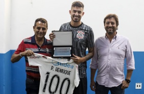 Contra o gua Santa, zagueiro Pedro Henrique completa 100 jogos com a camisa do Corinthians