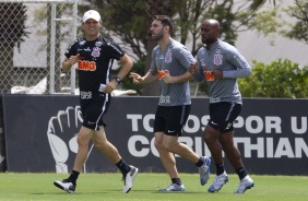 Evandro Fornari, Boselli e Vagner Love no CT Joaquim Grava