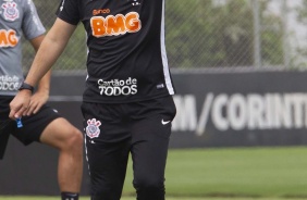 Tiago Nunes em treinamento no CT Joaquim Grava