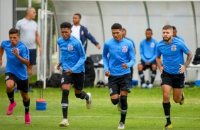 Atletas do Timo Sub-20 fizeram o primeiro treino da temporada nesta segunda-feira