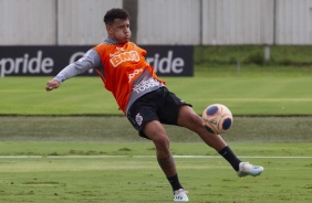 Sidcley durante o treino fechado desta tera-feira